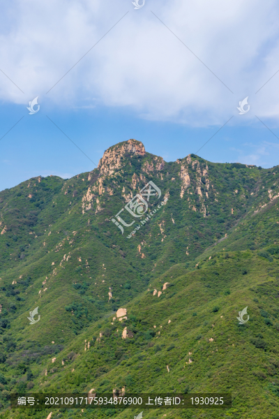 北京八達嶺長城山脈