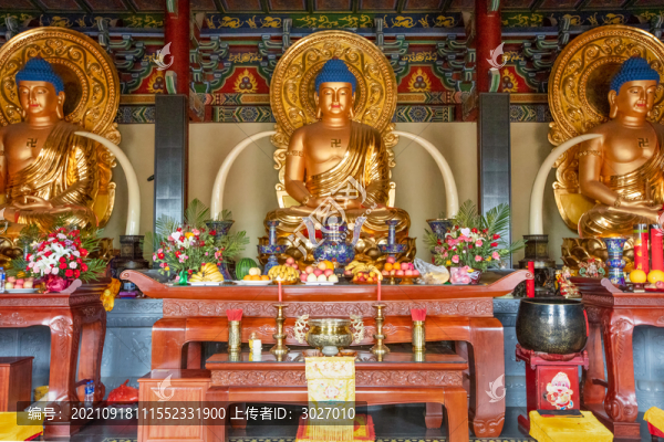大同古城圓通寺大雄寶殿