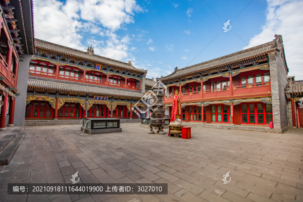 大同古城圓通寺藏經(jīng)閣