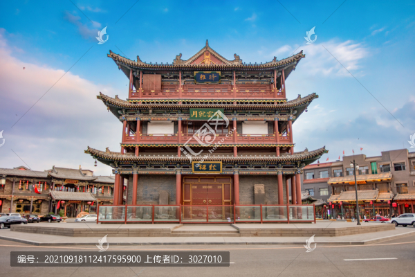 大同古城鼓樓