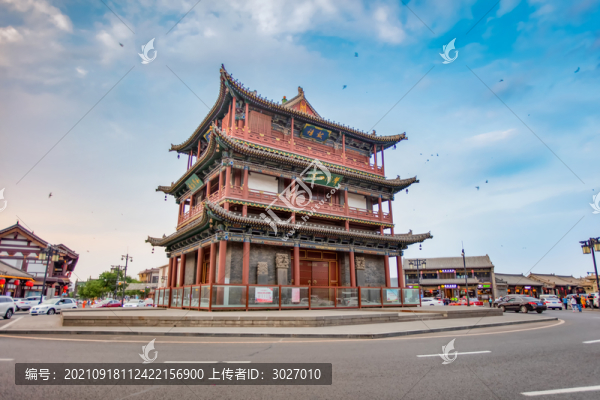 大同古城鼓樓