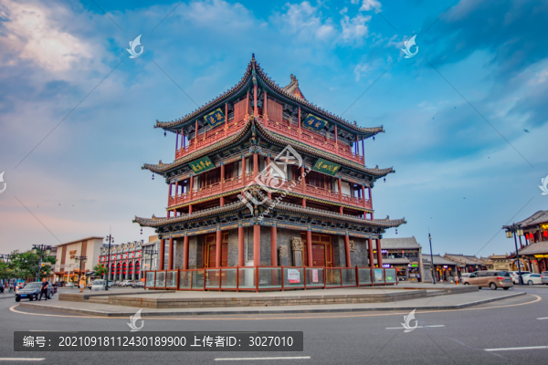 大同古城鼓樓