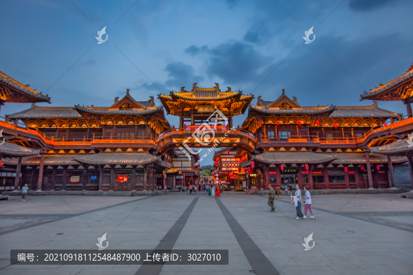 大同古城鼓樓西街