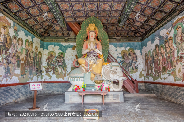 善化寺普賢閣佛像