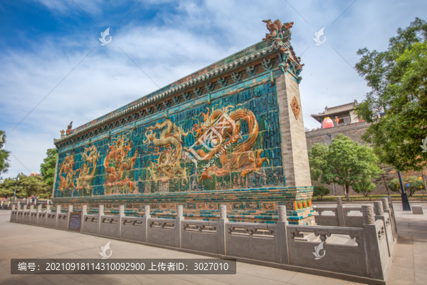 大同興國(guó)寺五龍壁