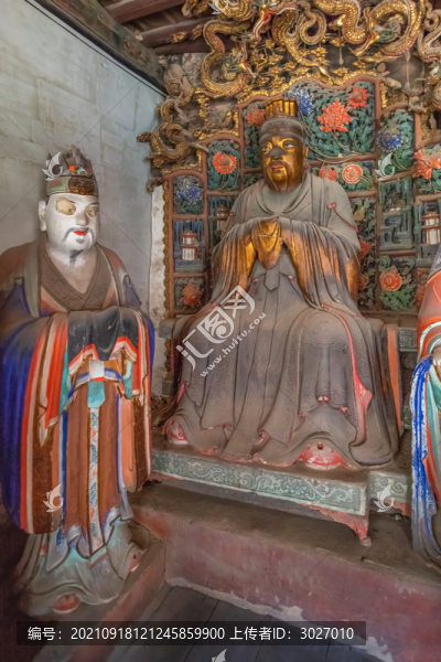 懸空寺三官殿
