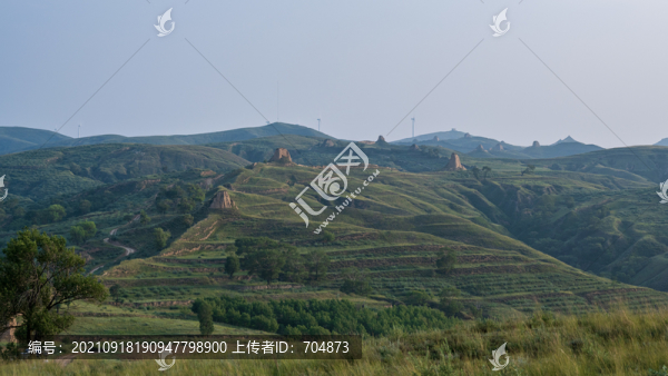 右玉風光