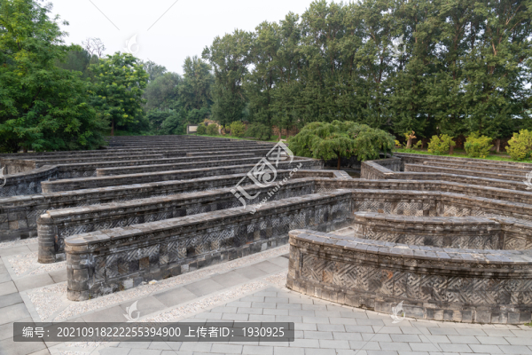 北京圓明園黃花陣迷宮