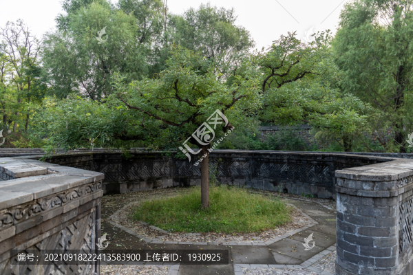 北京圓明園黃花陣迷宮