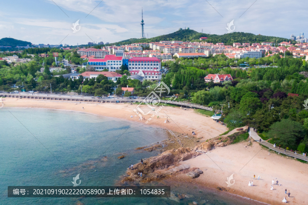 青島太平角公園海邊風(fēng)光