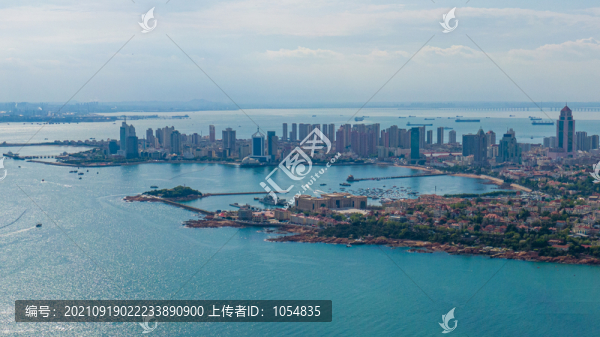 青島棧橋500高空航拍