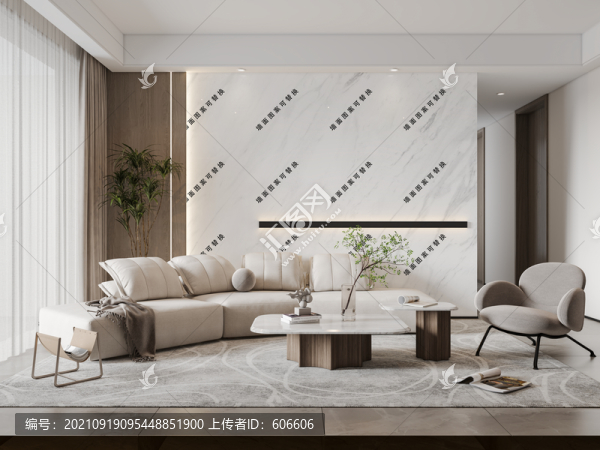 現(xiàn)代沙發(fā)墻布壁畫(huà)背景場(chǎng)景圖