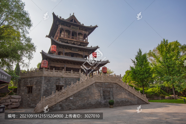 常家莊園靜園觀稼閣