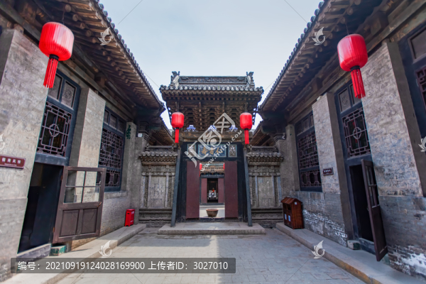 渠家大院牌樓院