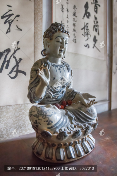 孔祥熙宅院佛像