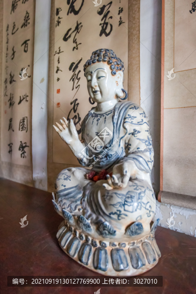 孔祥熙宅院佛像
