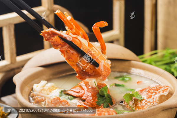 龍蝦粥
