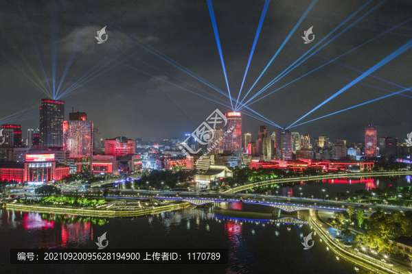 寧波三江口夜景
