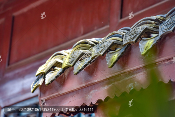 貴州青巖古鎮(zhèn)瓦片