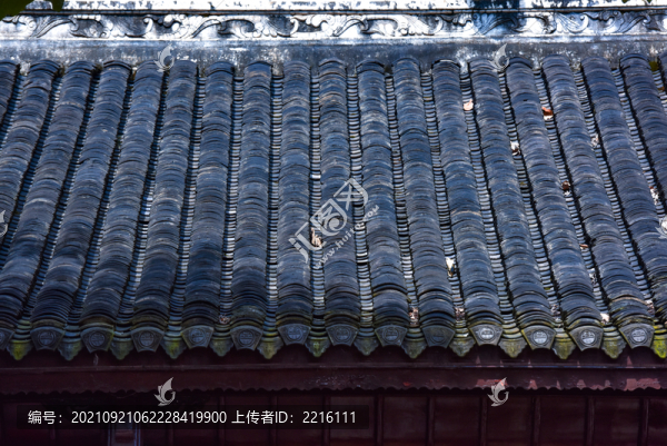 貴州青巖古鎮(zhèn)瓦片
