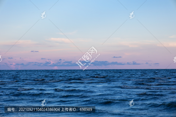 落日霞光