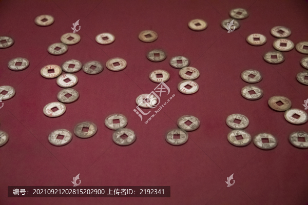 中國陜西歷史博物館開元通寶銀錢