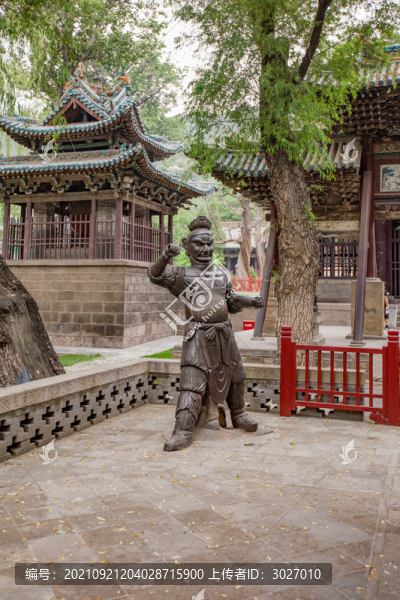 晉祠金人臺