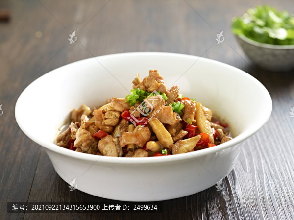 茶油炒土雞