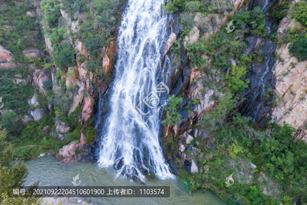 航拍濟南黃巢水庫