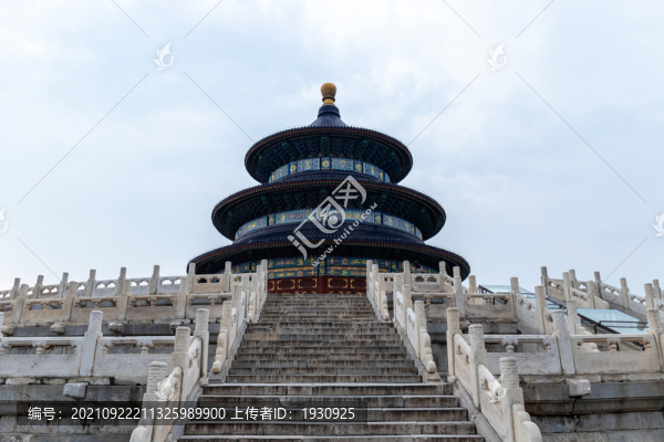 北京天壇祈年殿古建筑