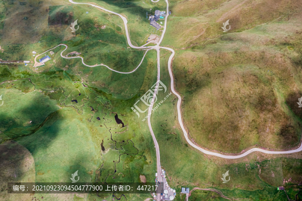 航拍會澤大海草山