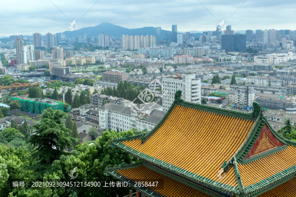 南京閱江樓俯瞰