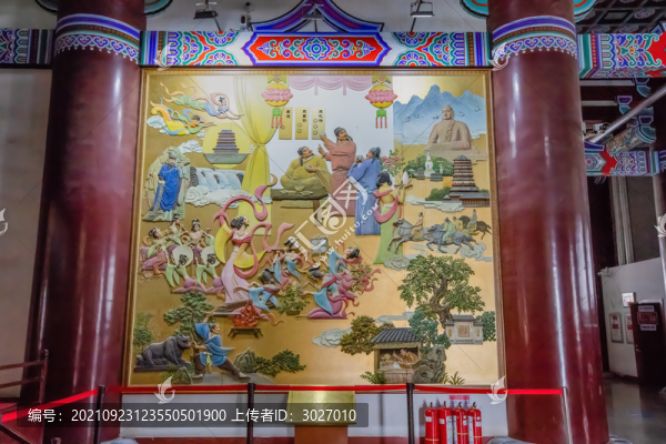 鸛雀樓唐代彩畫