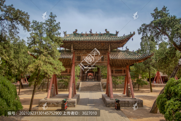 解州關(guān)帝廟山海鐘靈牌坊