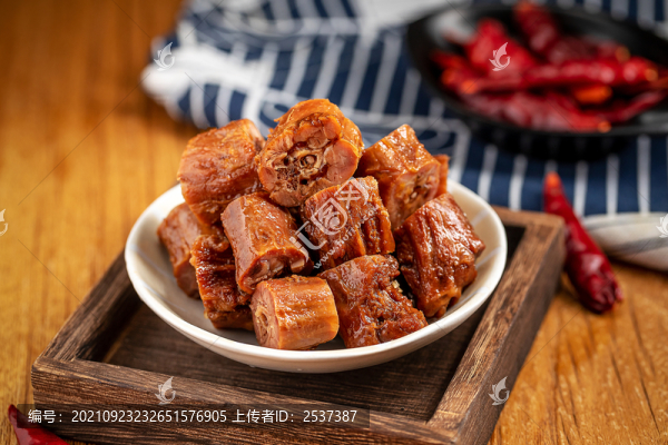 香辣鴨脖
