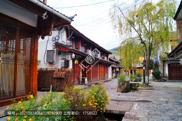 麗江束河古鎮(zhèn)老街