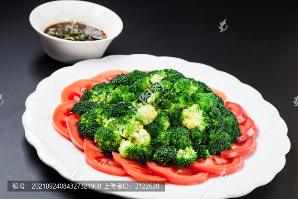 清蒸西藍(lán)花