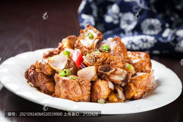 毛蔥燒排骨