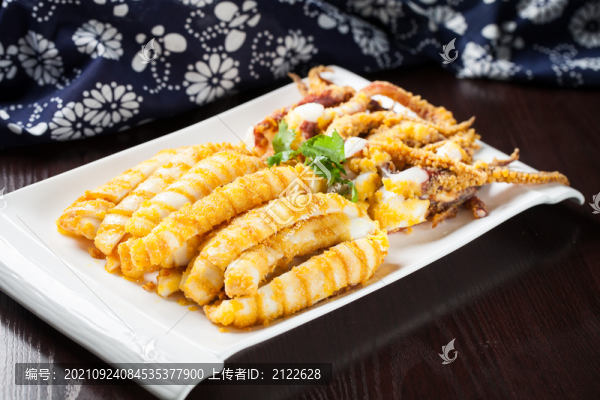炸全魷魚(yú)