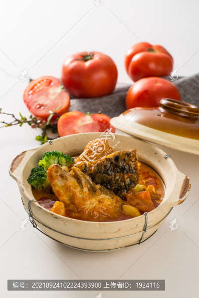魚頭番茄煲