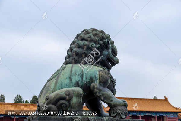 北京故宮石獅子