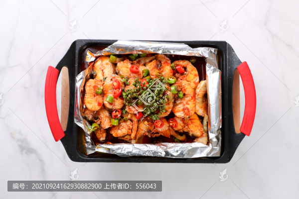 錫紙大蝦
