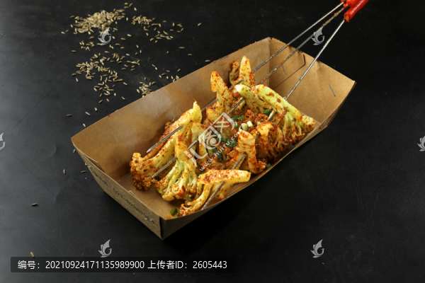 炭烤花菜01