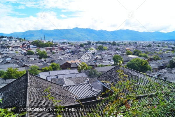麗江古城全景