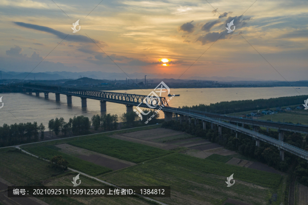枝城長江大橋航拍