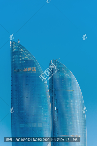 中國福建廈門雙子塔風(fēng)光