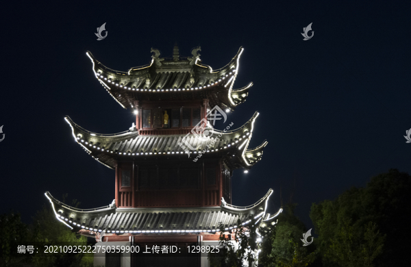 古建筑文昌閣