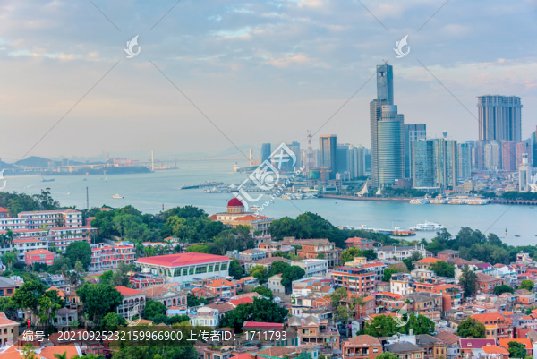 中國福建廈門鼓浪嶼風光