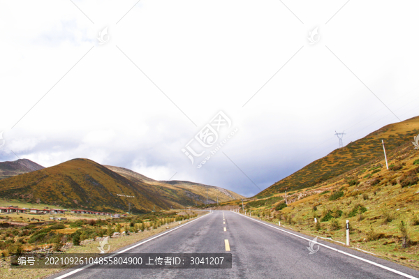 川西秋天沿路風(fēng)光