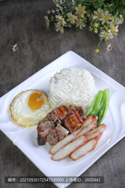 廣式燒臘排骨叉燒拌飯04